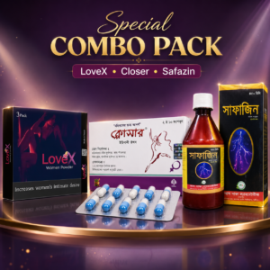 ক্লোসার–Closer Women 1 Box+ Love X 3 Pack+ Safajin